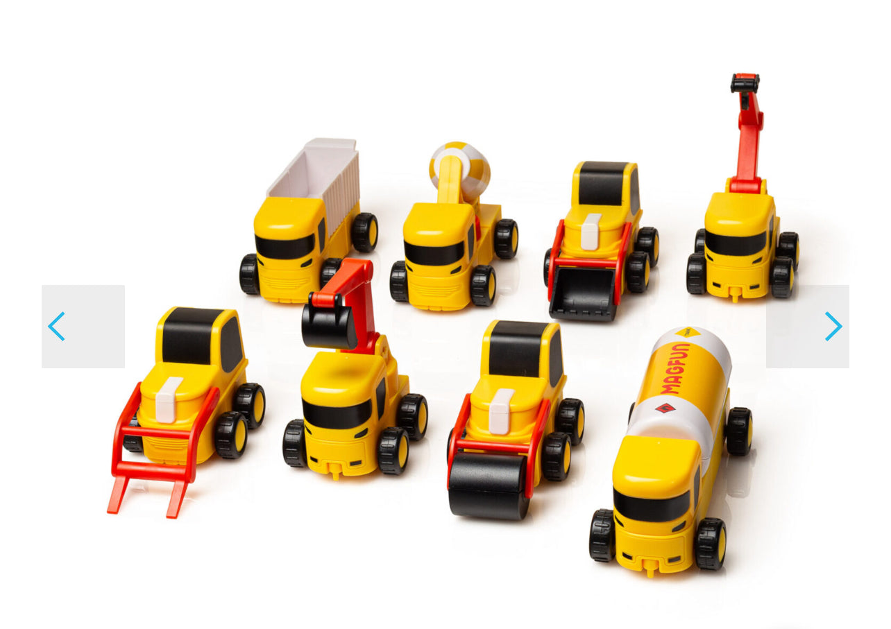 شاحنات مغناطيسية 52 قطعة