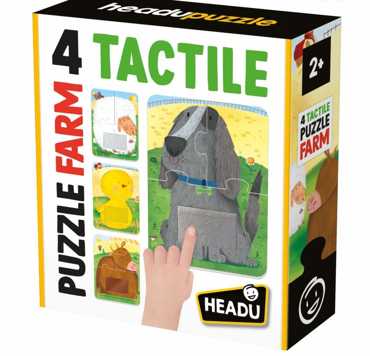 4 tactile بازل المزرعة