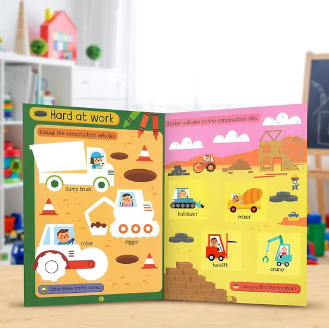 Big stickers things go