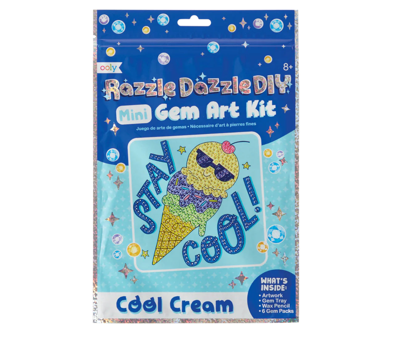 Mini razzle dazzle ice creme