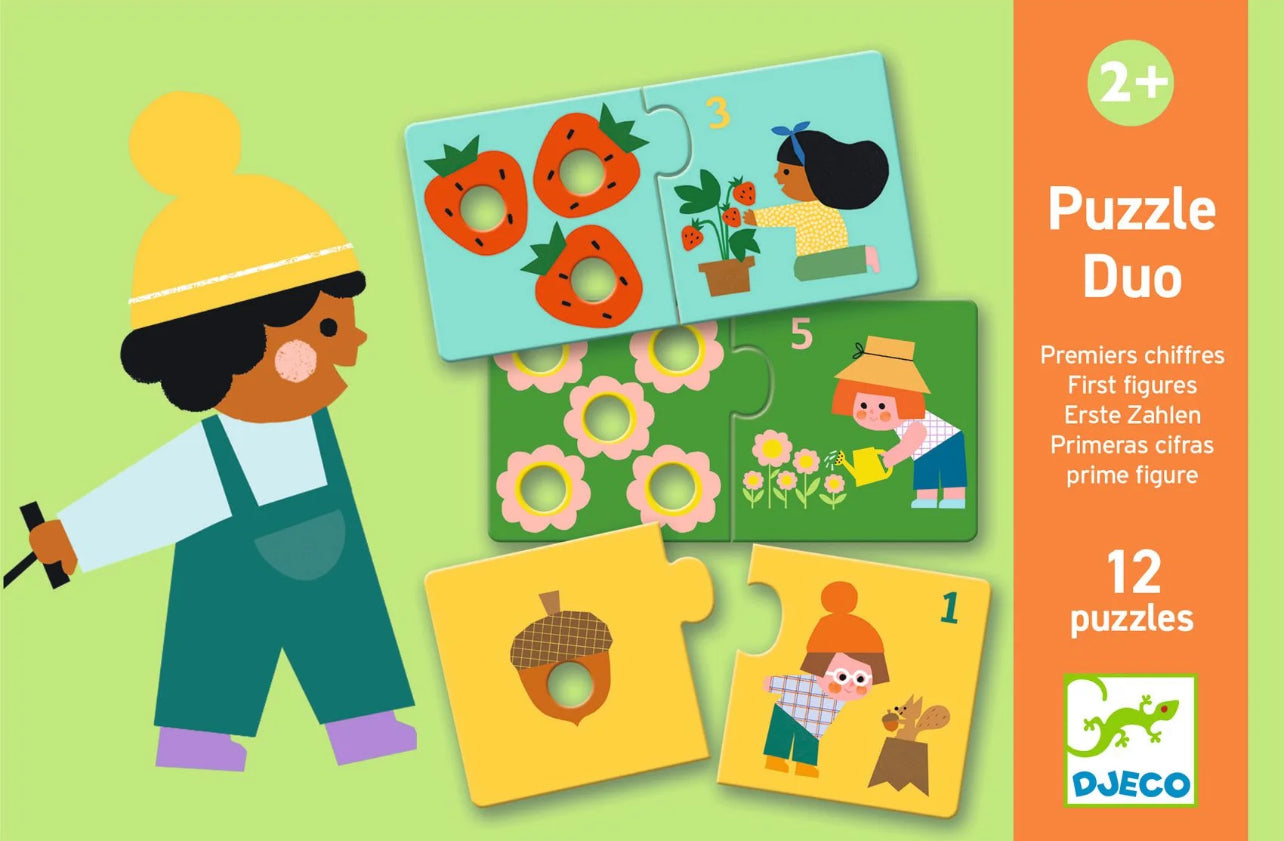 بازل قطعتين تعلم العد