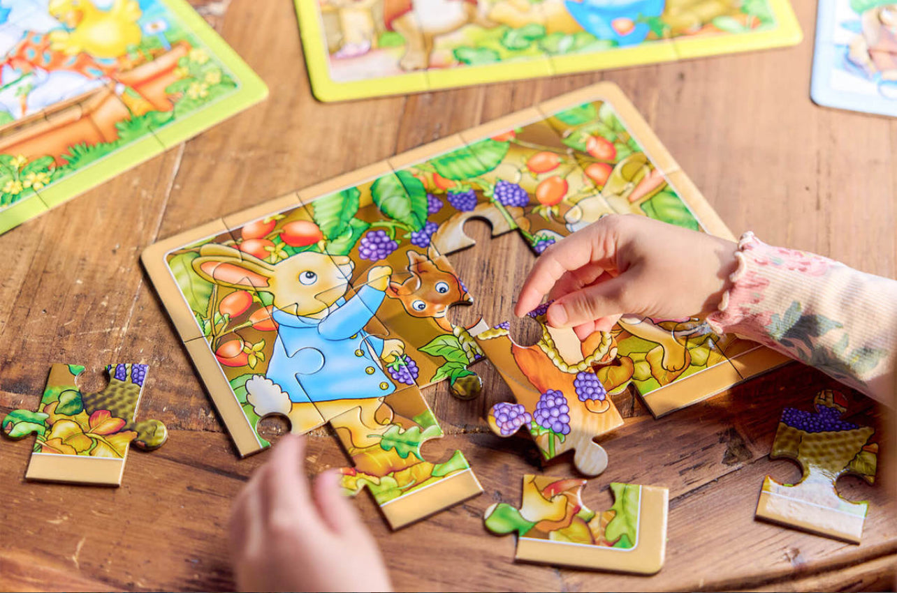 Peter Rabbit 4 puzzles