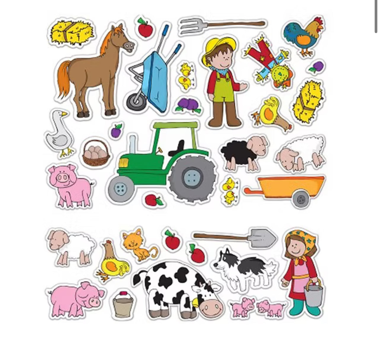 Farm stickabouts ملصقات