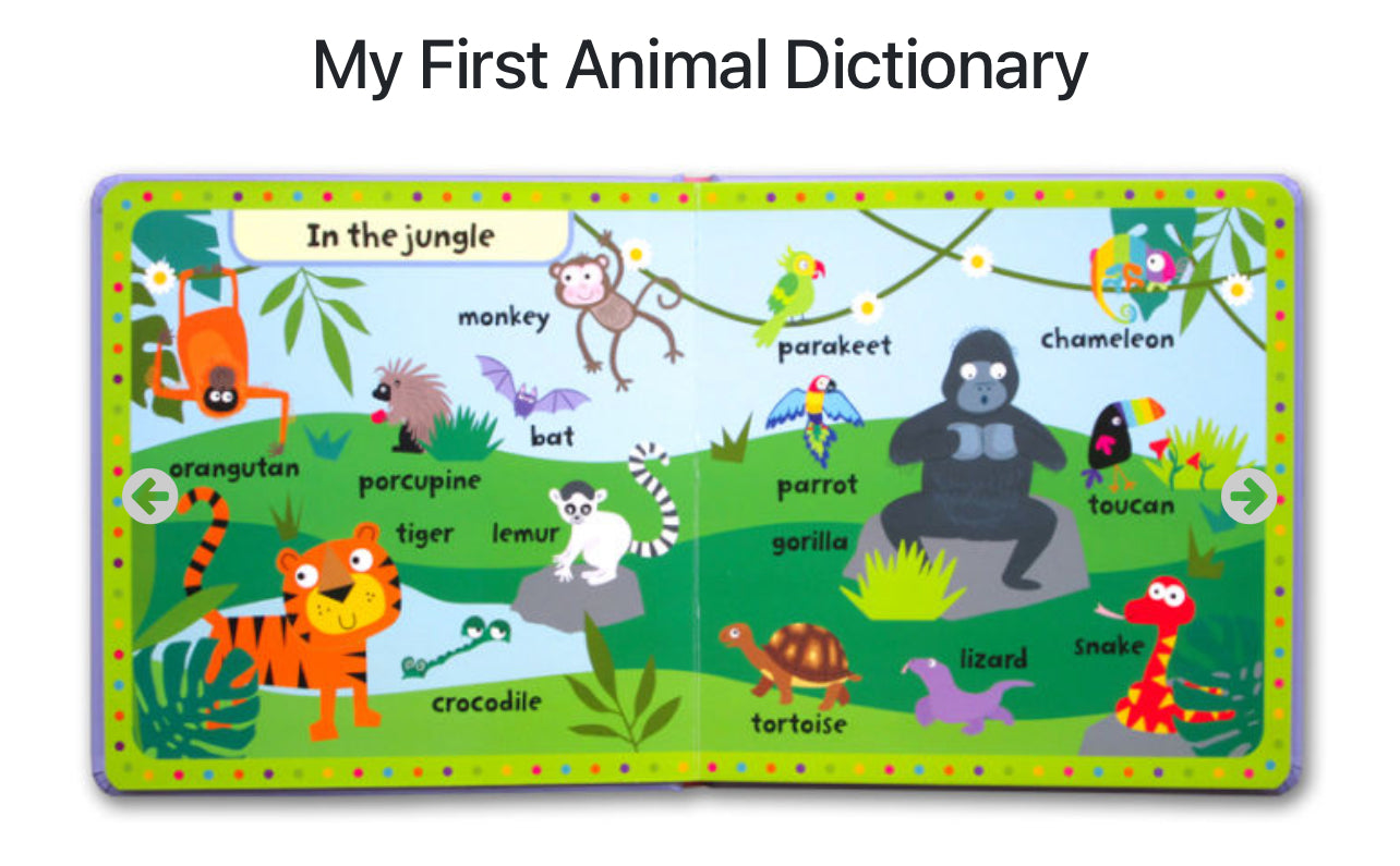 My first animal dictionary