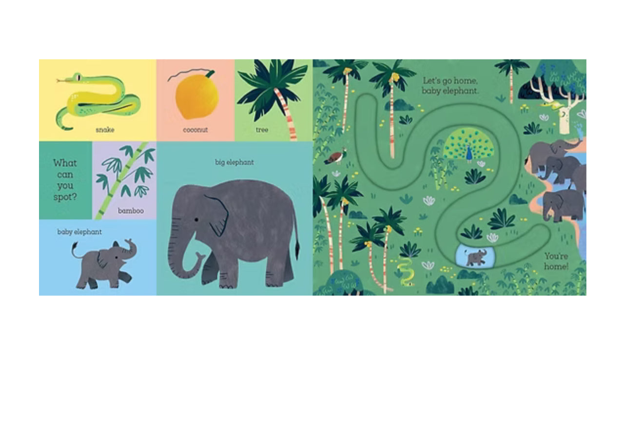 Baby tiger كتاب تتبع مسار