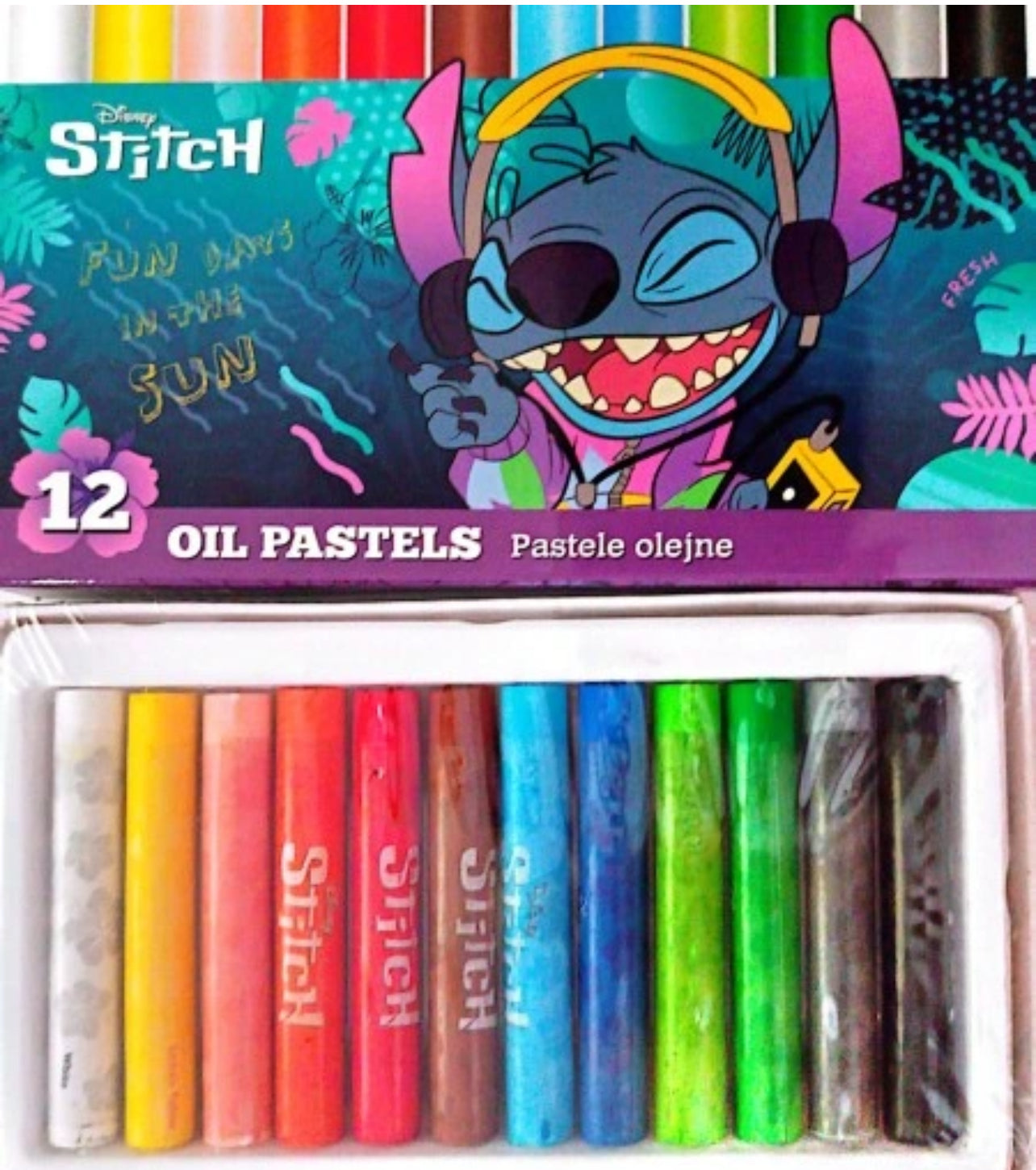 الوان  شمع stitch