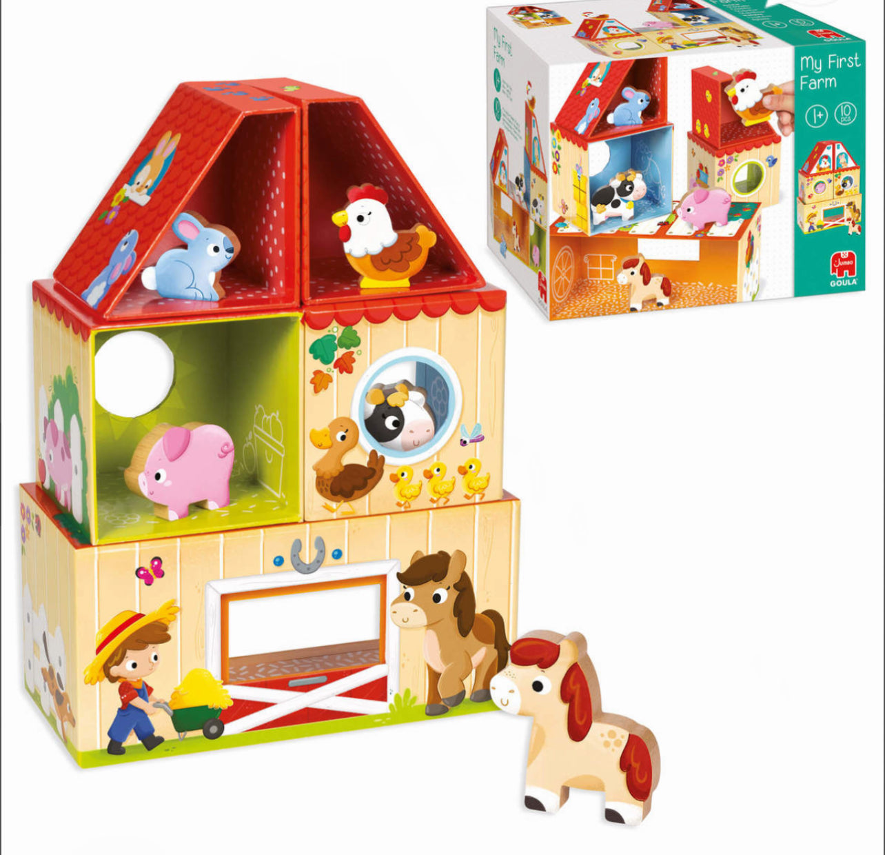 My first farm مكعبات المزرعة