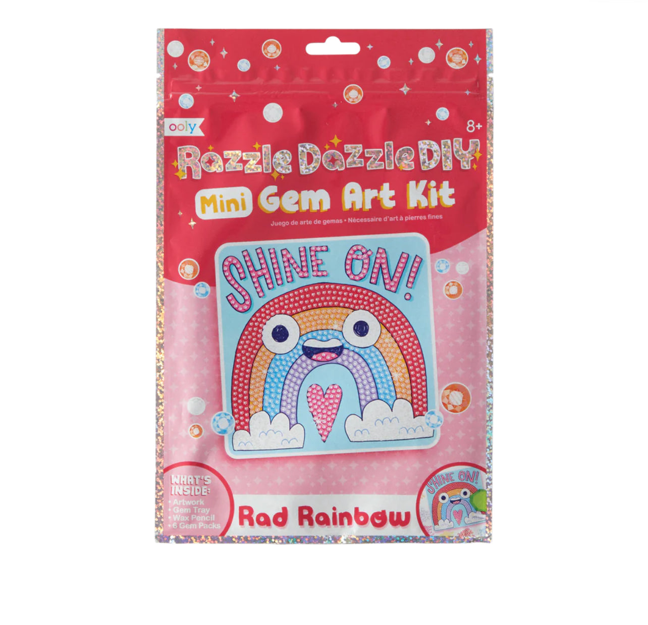 Mini razzle dazzle rainbow