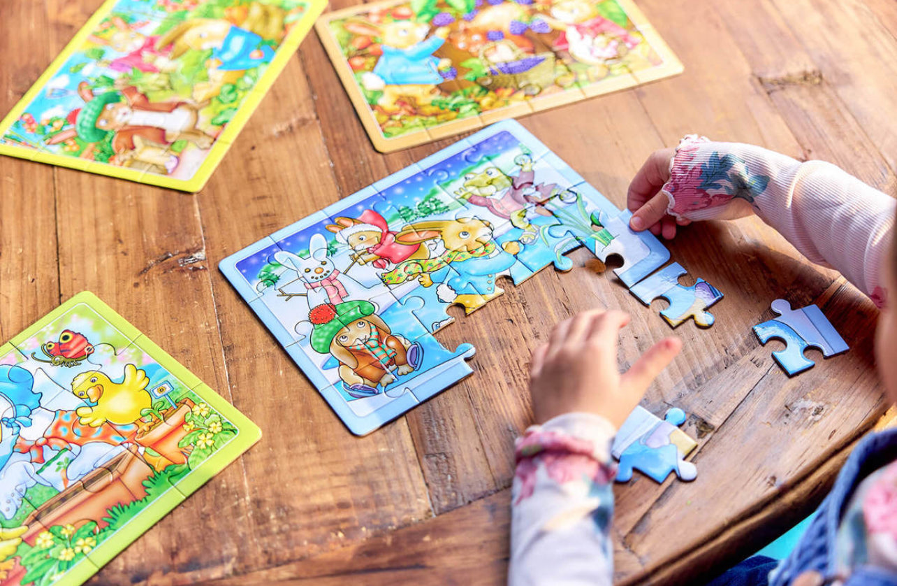 Peter Rabbit 4 puzzles