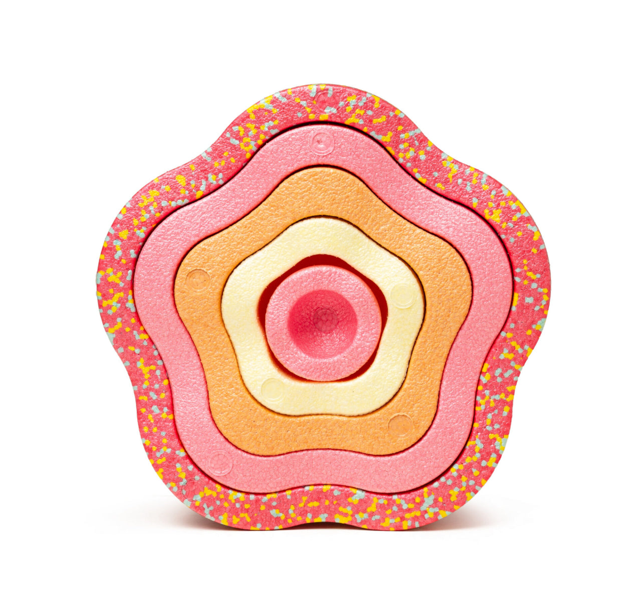 احجار الخطوات الملونة زهر