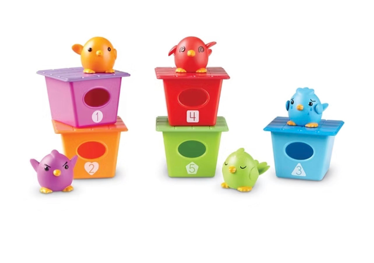 طيور ومنازلها