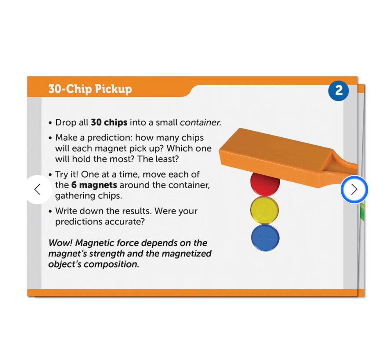 تجارب مغناطيس