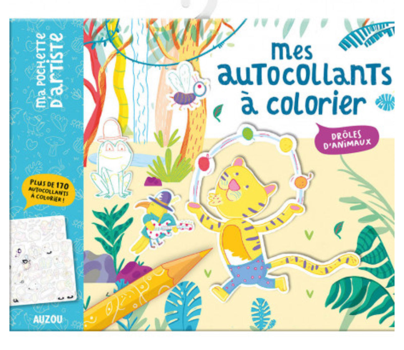 ملصقات تلوين - حيوانات