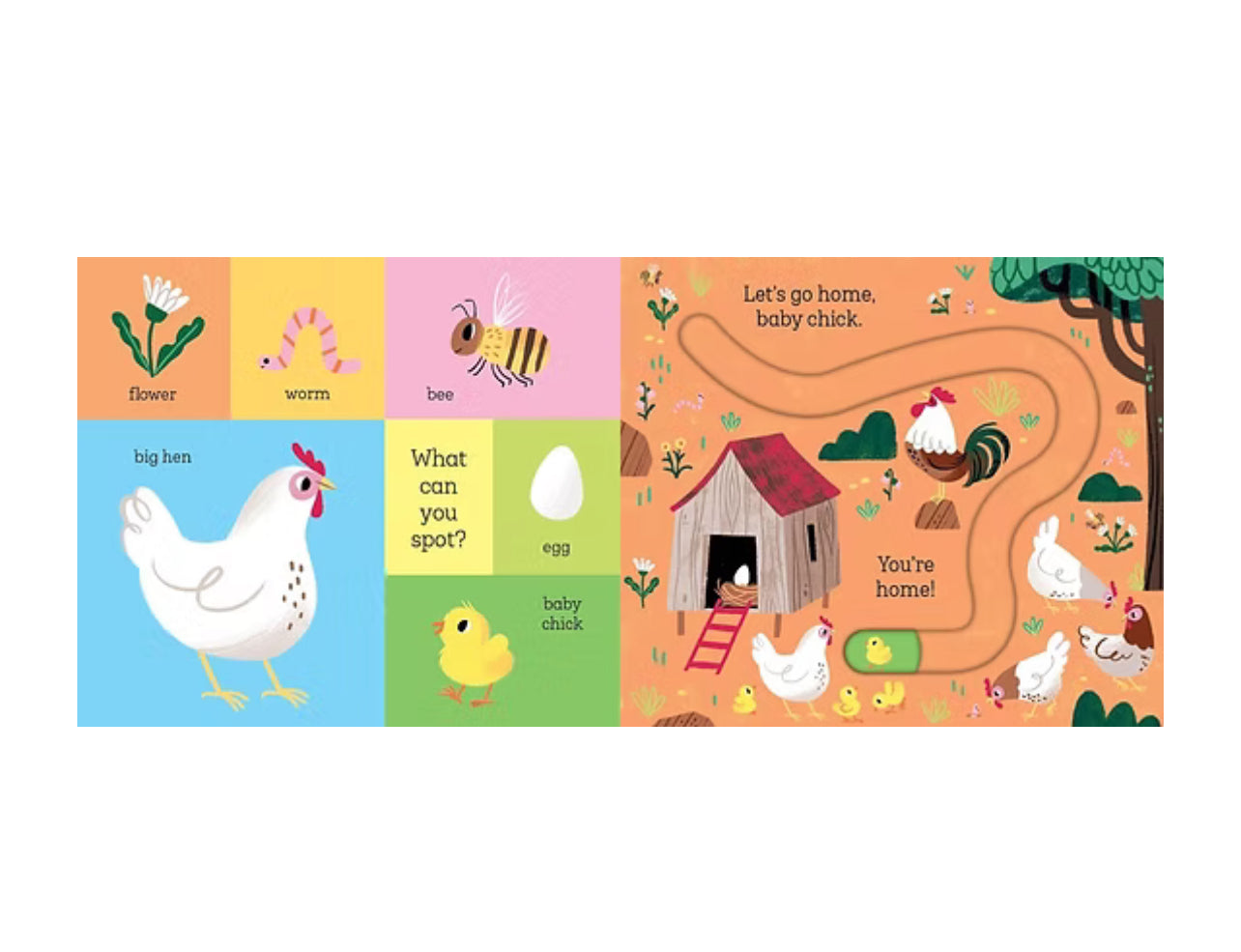 Baby chick كتاب تتبع مسار