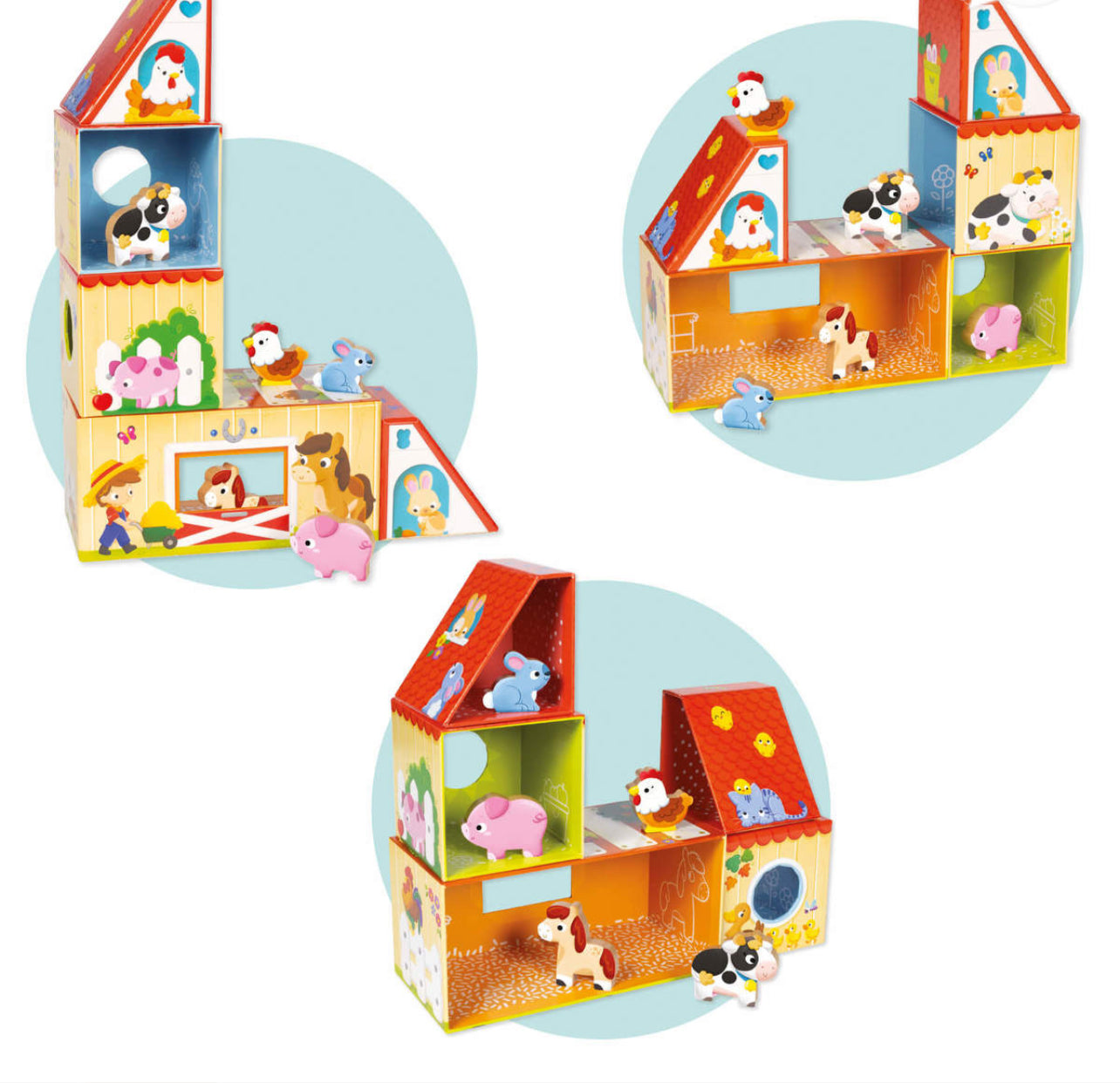 My first farm مكعبات المزرعة