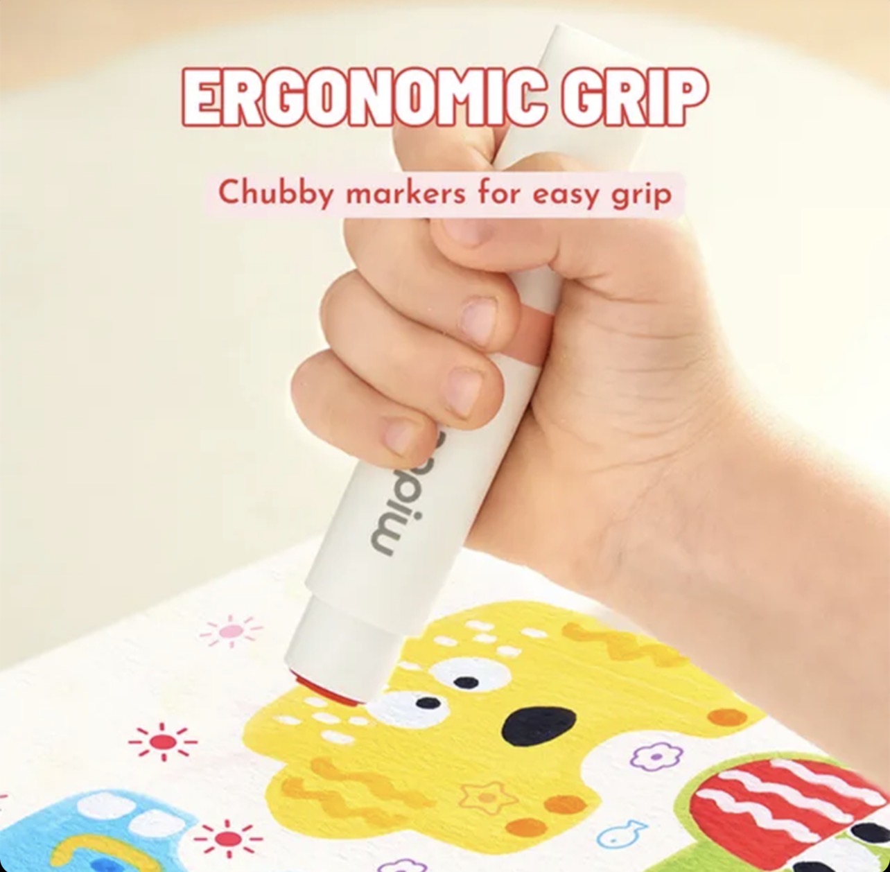 الوان فلوماستر قابلة للغسل برأسين – 12 لون