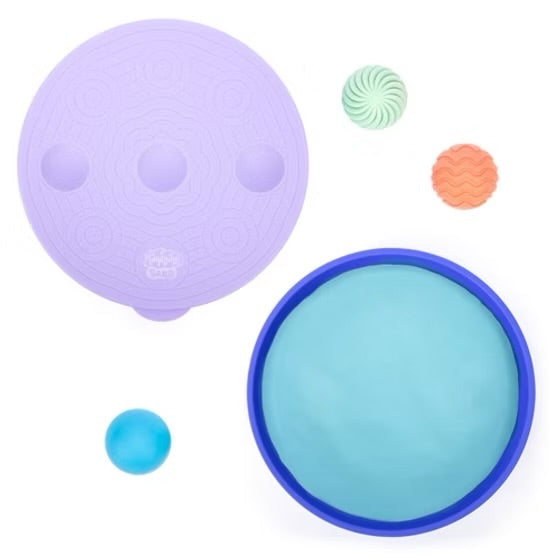 مجموعة كرات حسية مع رمل إسفنجي - حديقة زن (7 قطع)