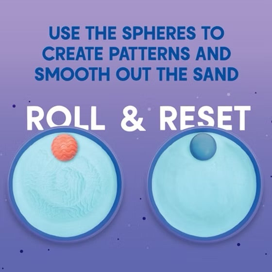 مجموعة كرات حسية مع رمل إسفنجي - حديقة زن (7 قطع)