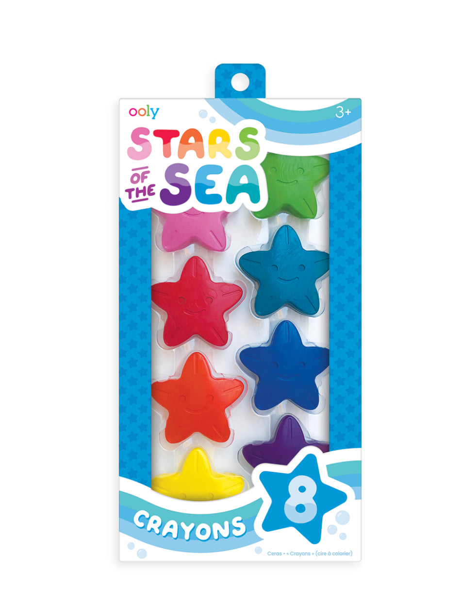 الوان الشمع على شكل نجمة