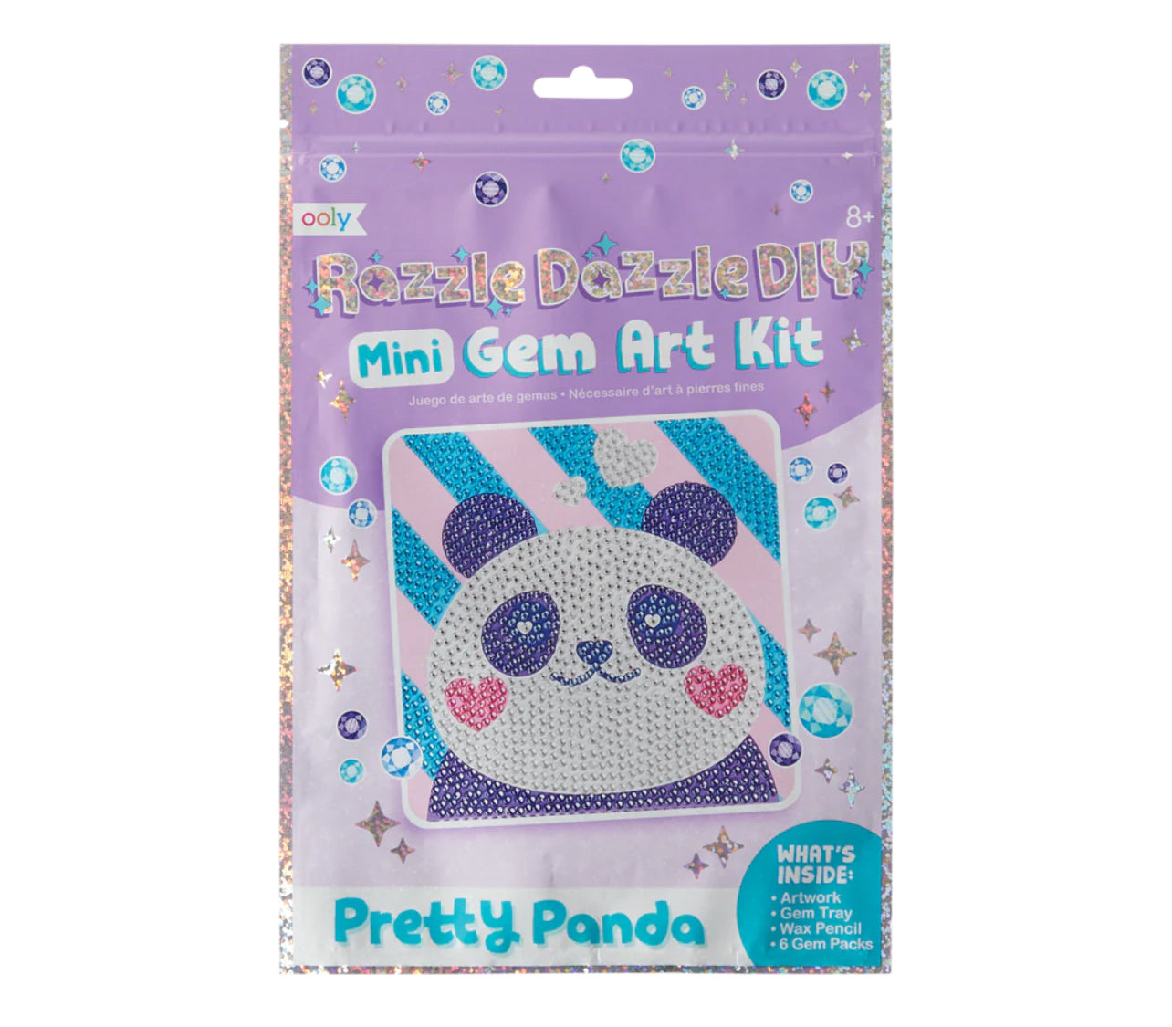 Mini razzle dazzle panda