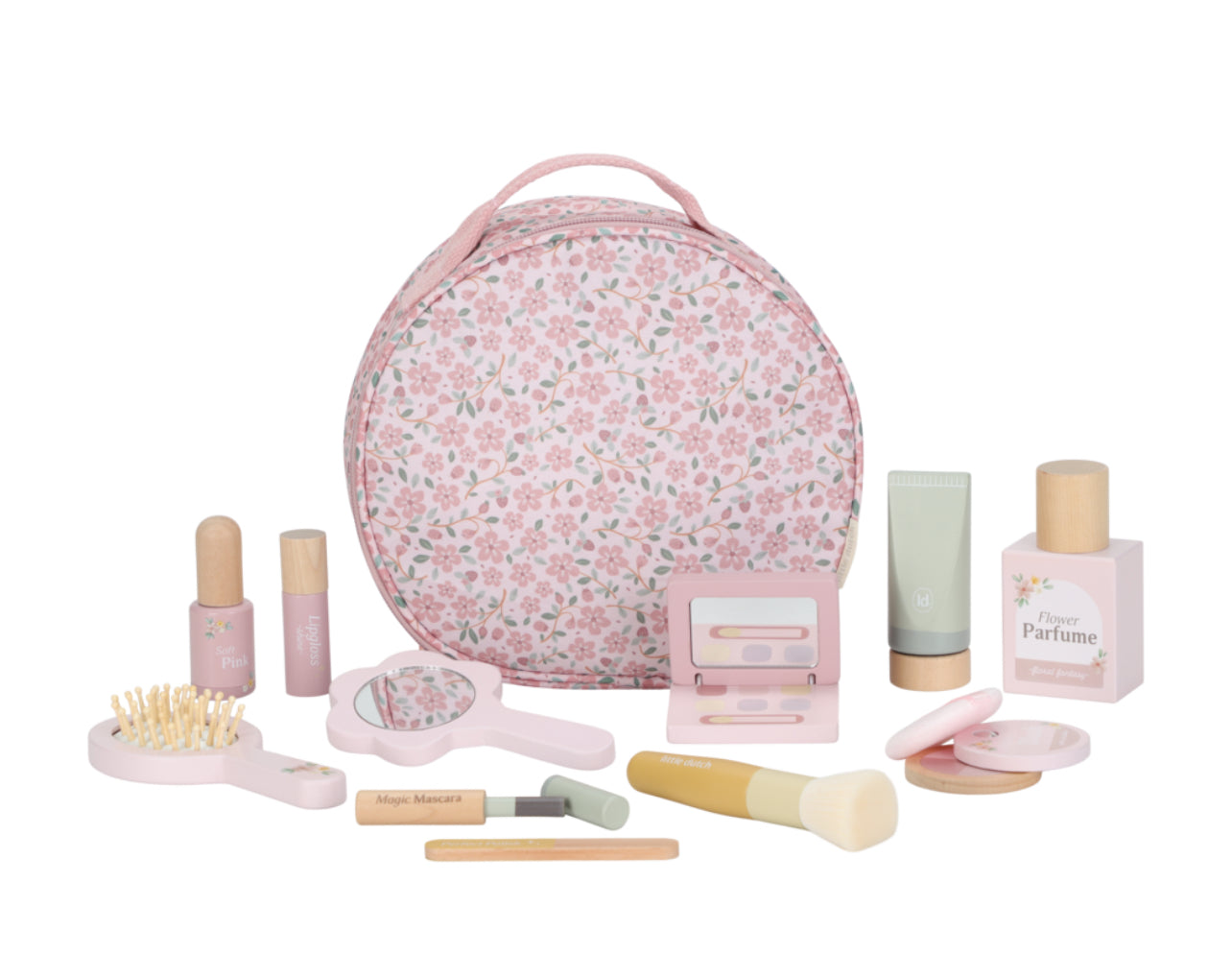 شنطة مكياج خشبي جديد