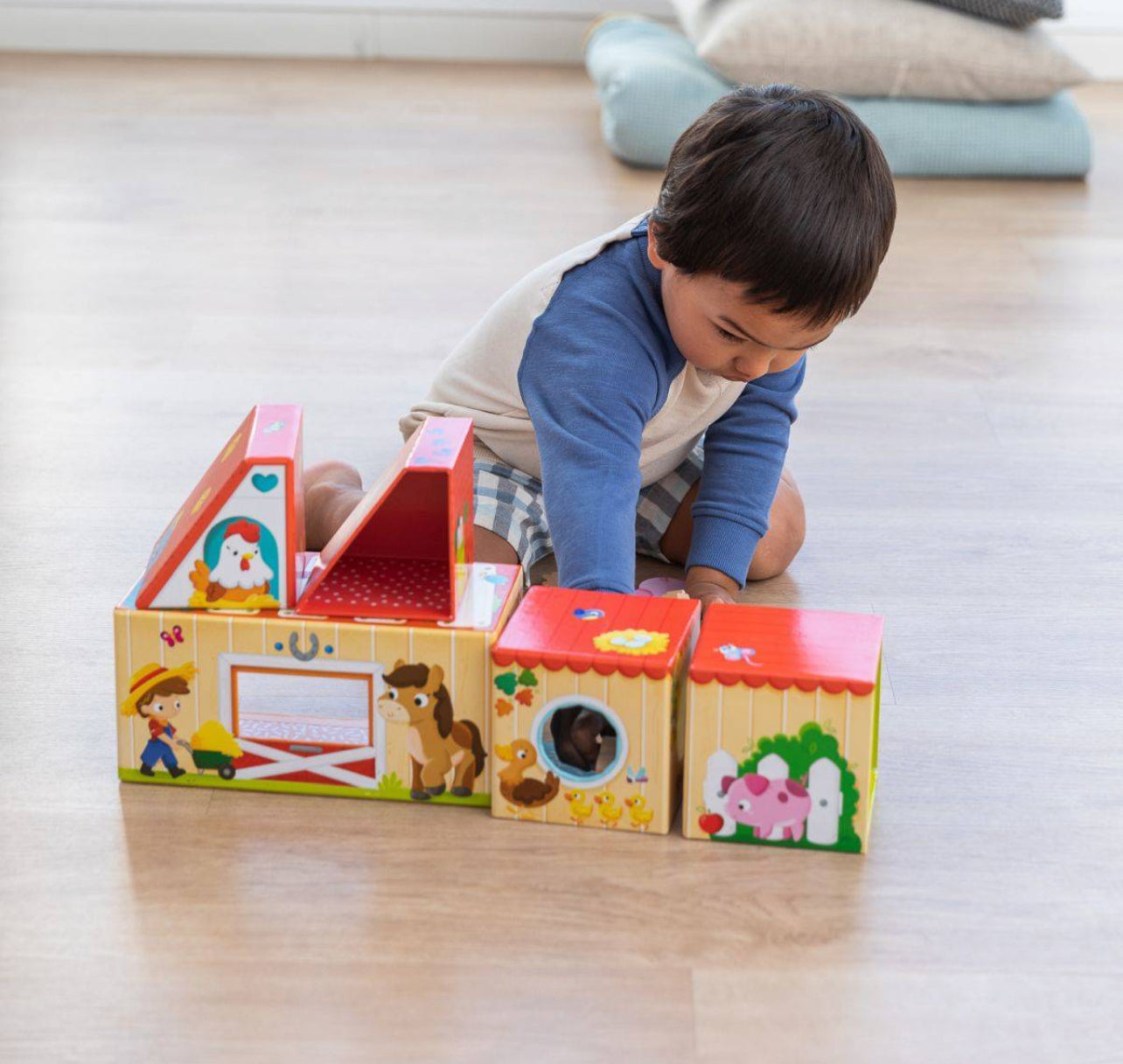 My first farm مكعبات المزرعة