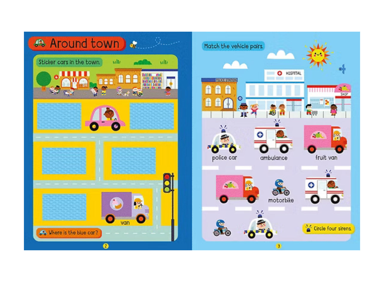 Big stickers things go