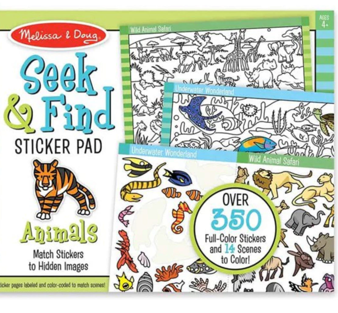 Seek and find animals