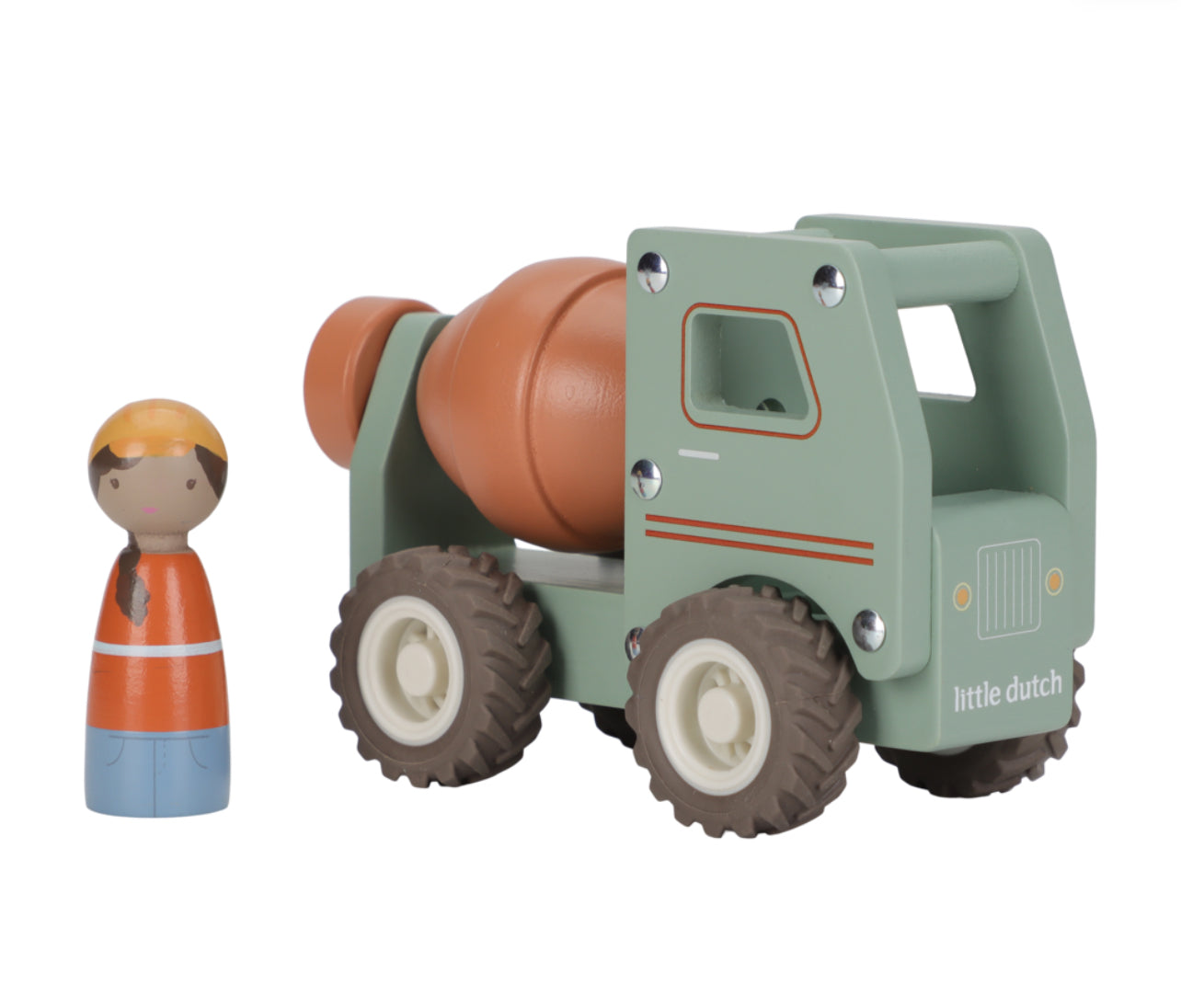 شاحنة اسمنت خشبية