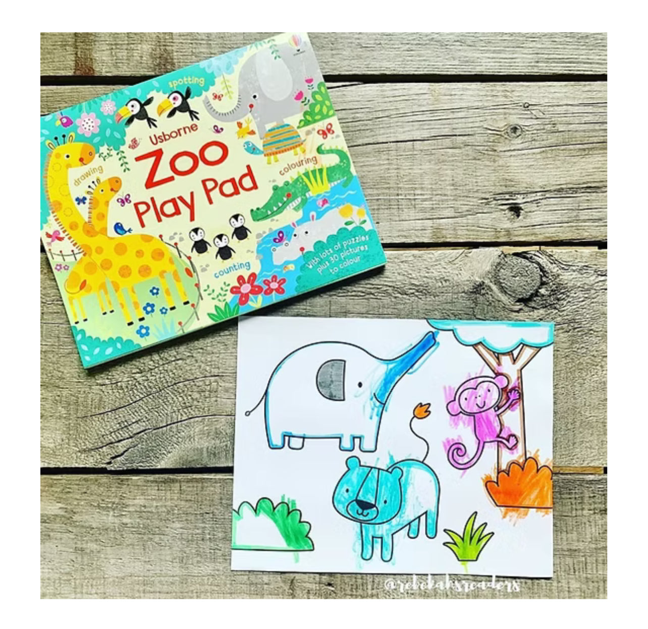 Zoo play pad