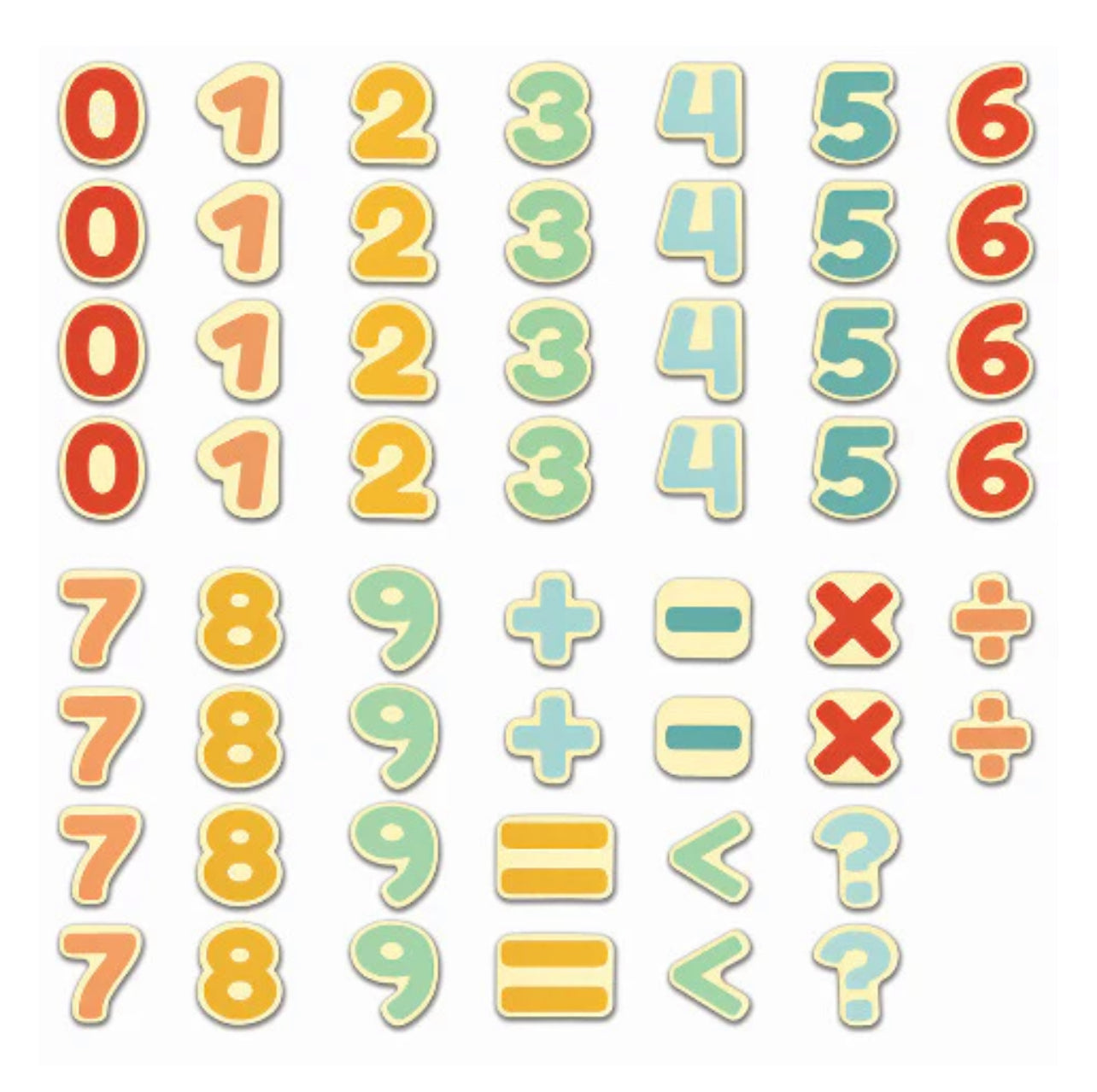 ارقام مغناطيسية