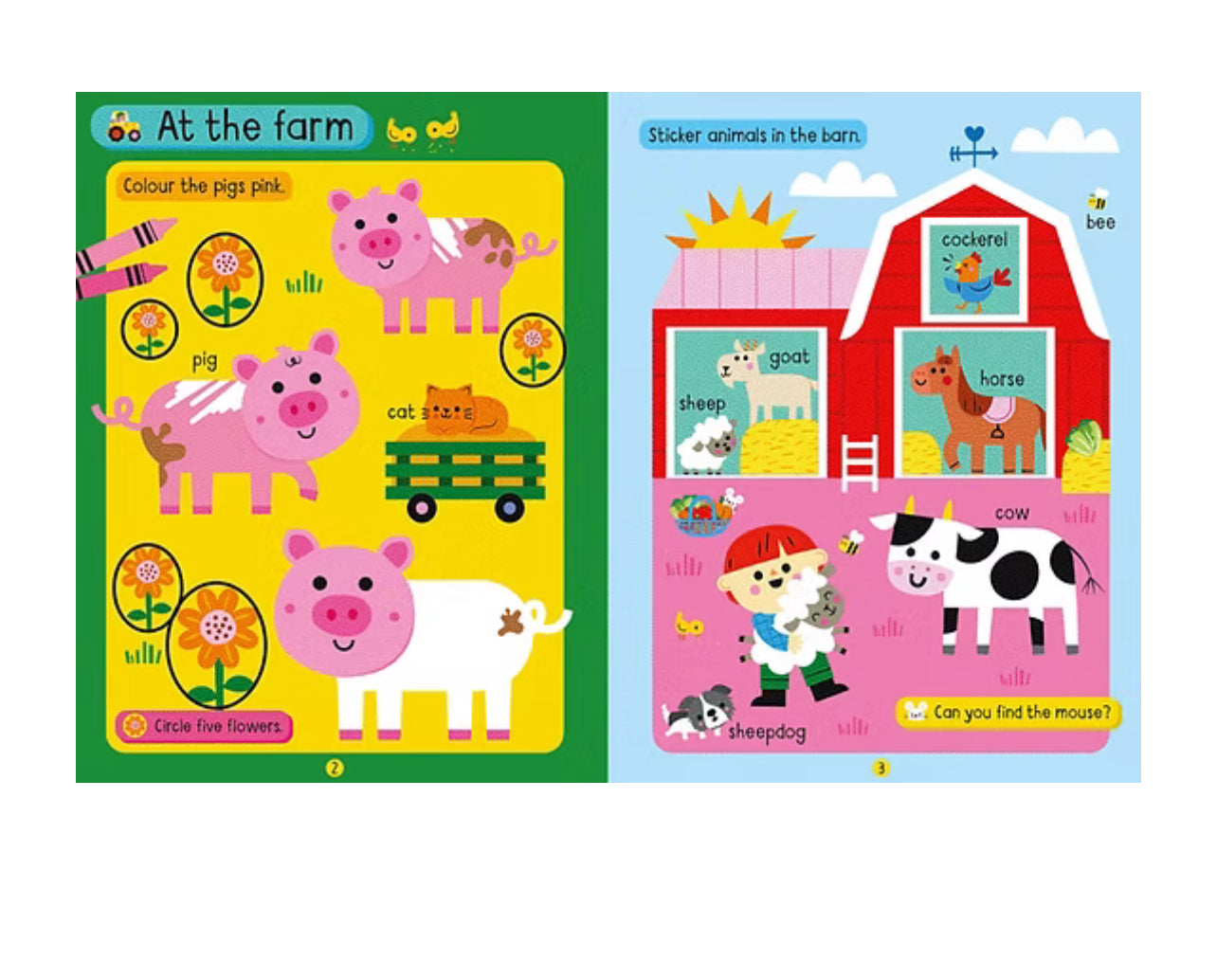 Big stickers animals