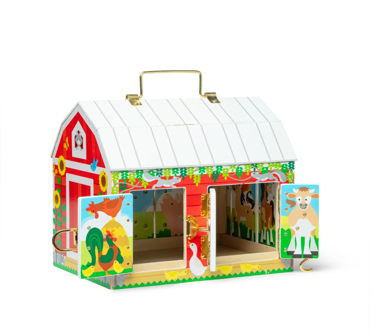 بيت المزرعة الخشبي الكبير