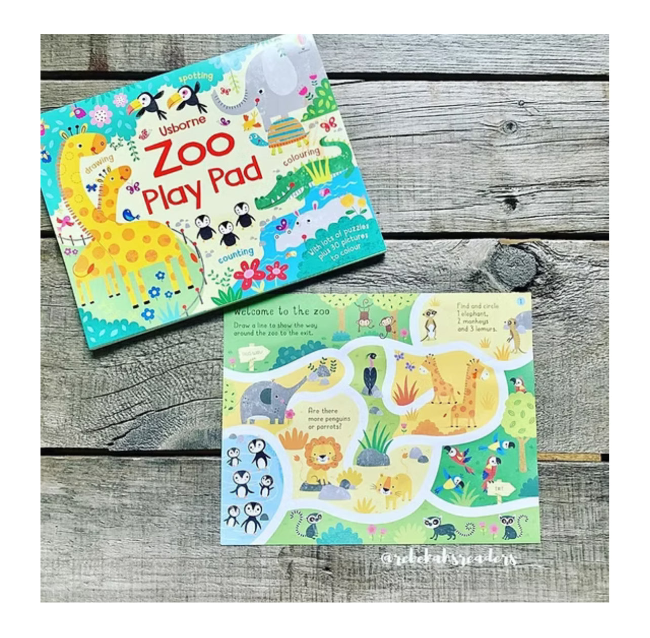 Zoo play pad