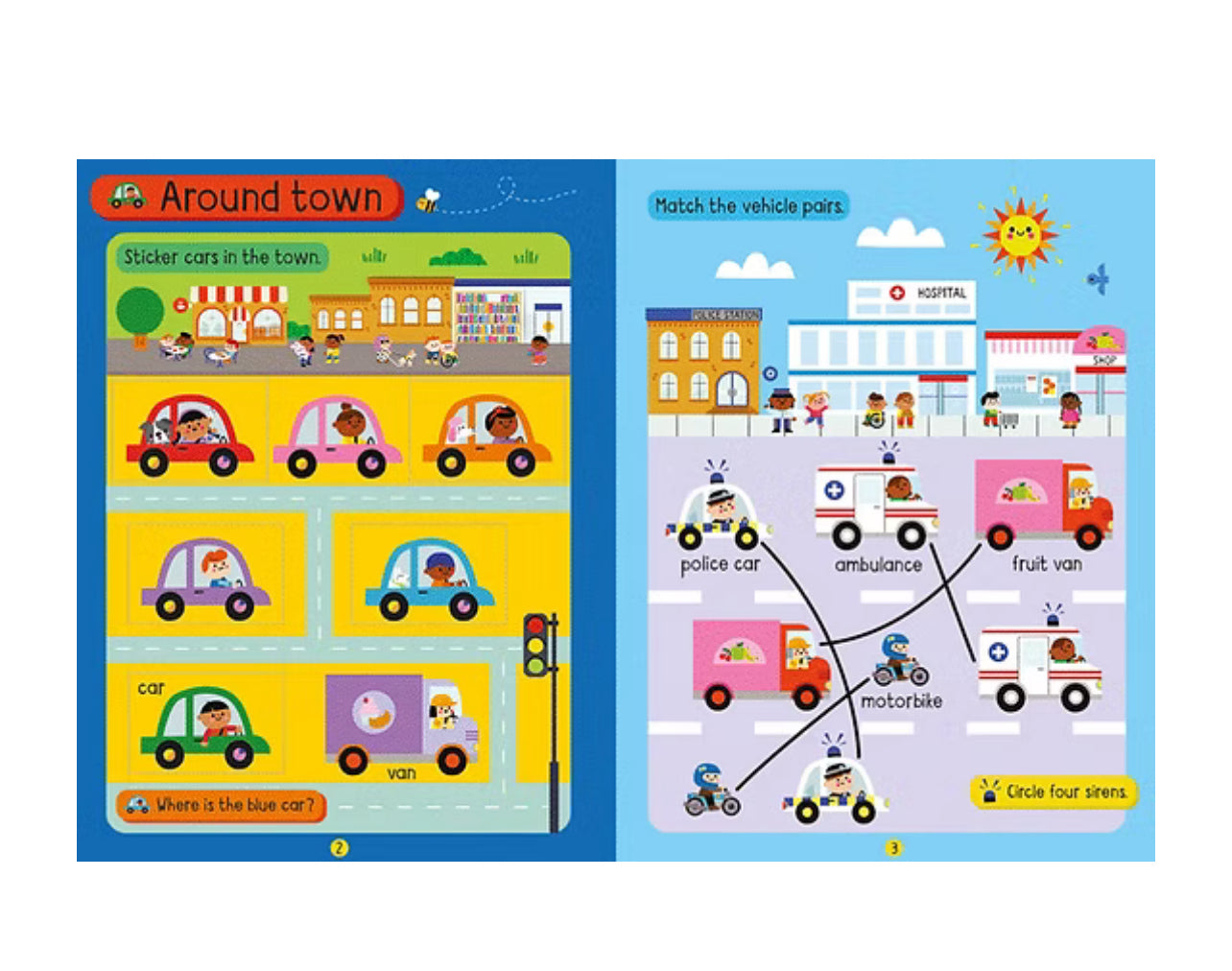 Big stickers things go