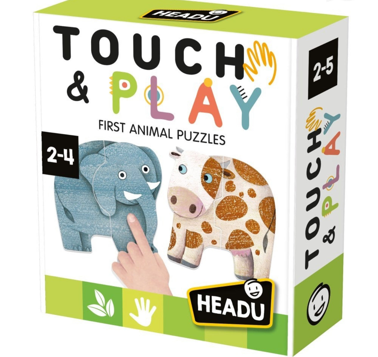 Touch and play animals بازل