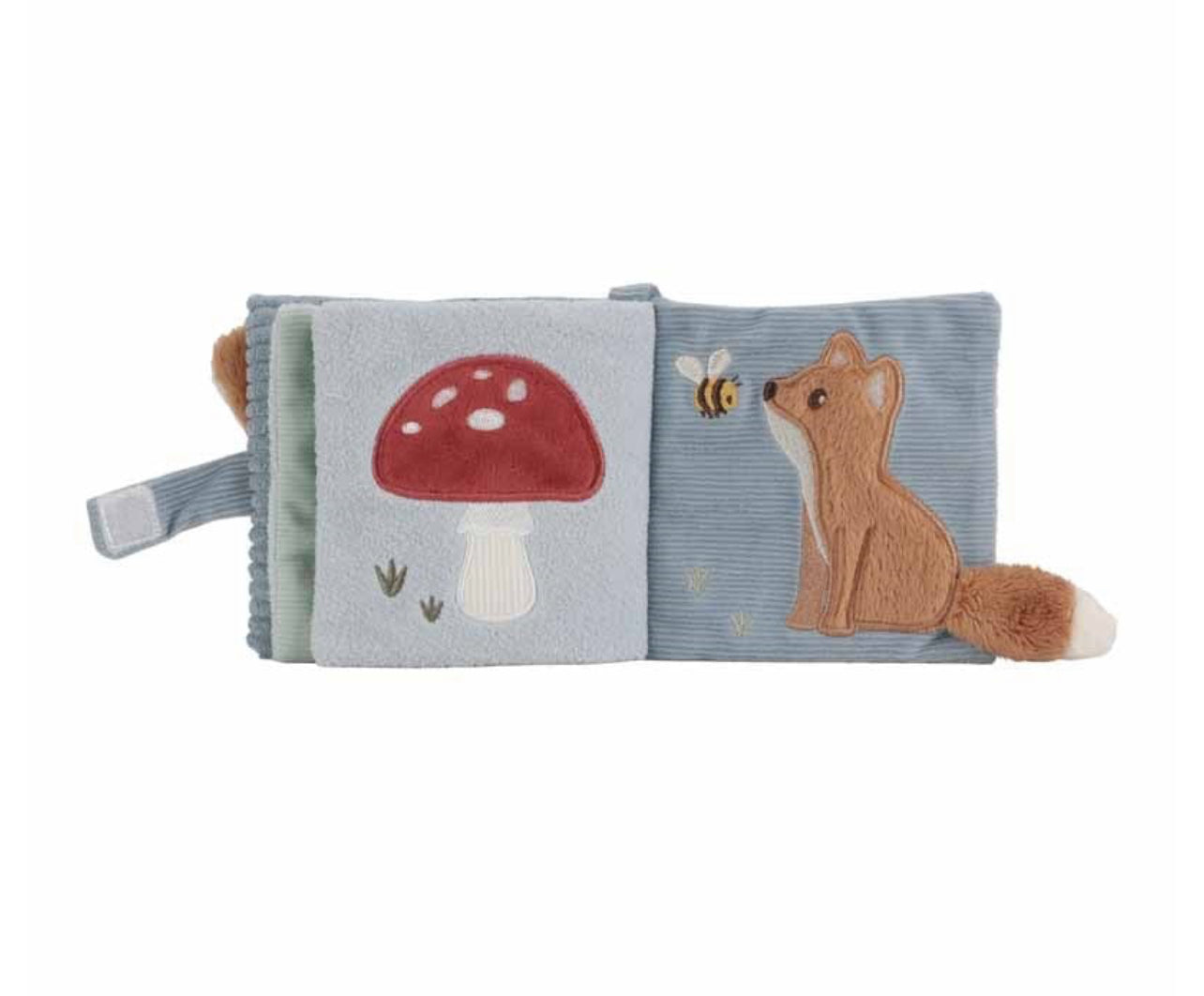 كتاب قماشي ثعلب مع تعليقة