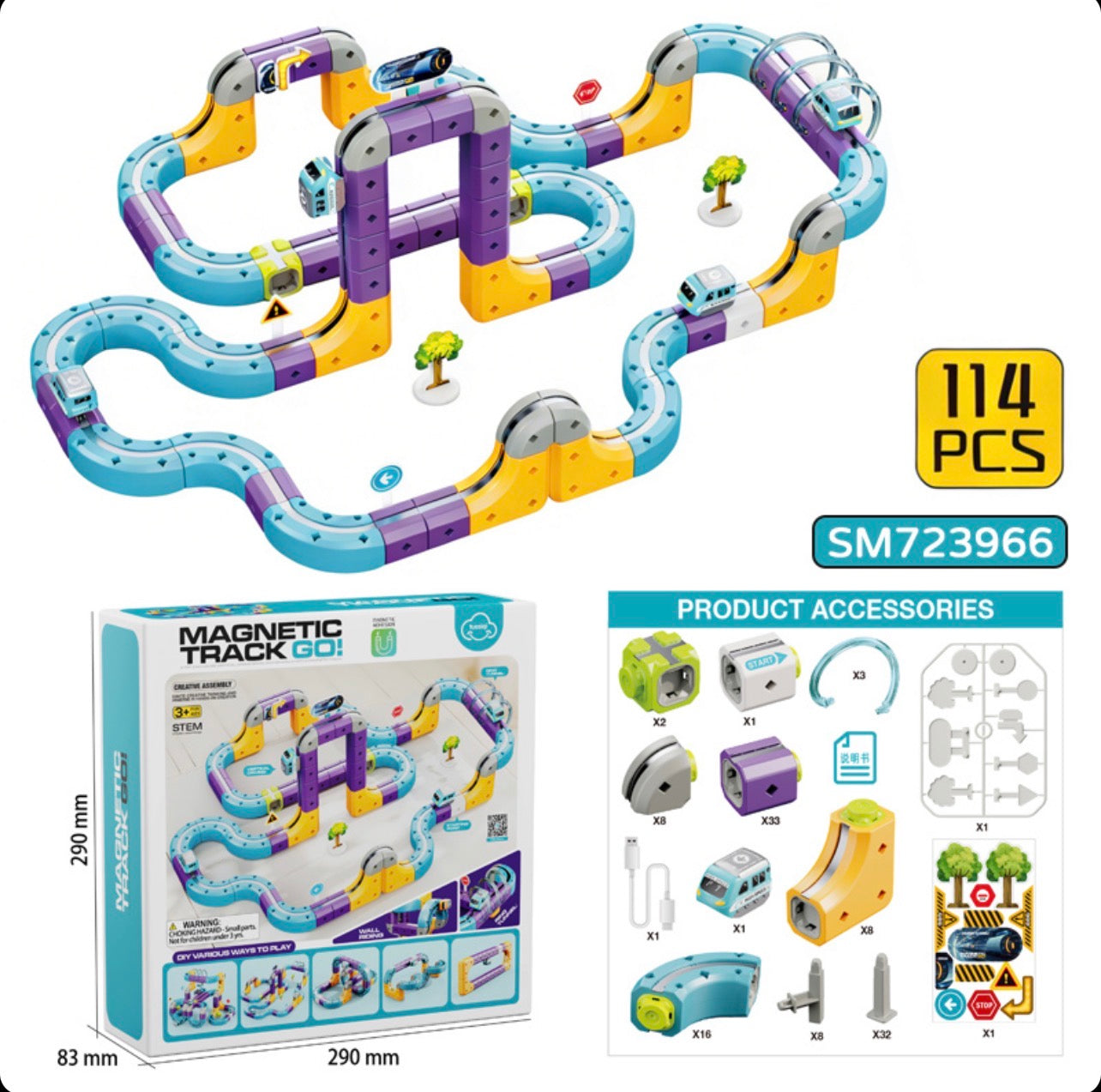 Magnetic track go