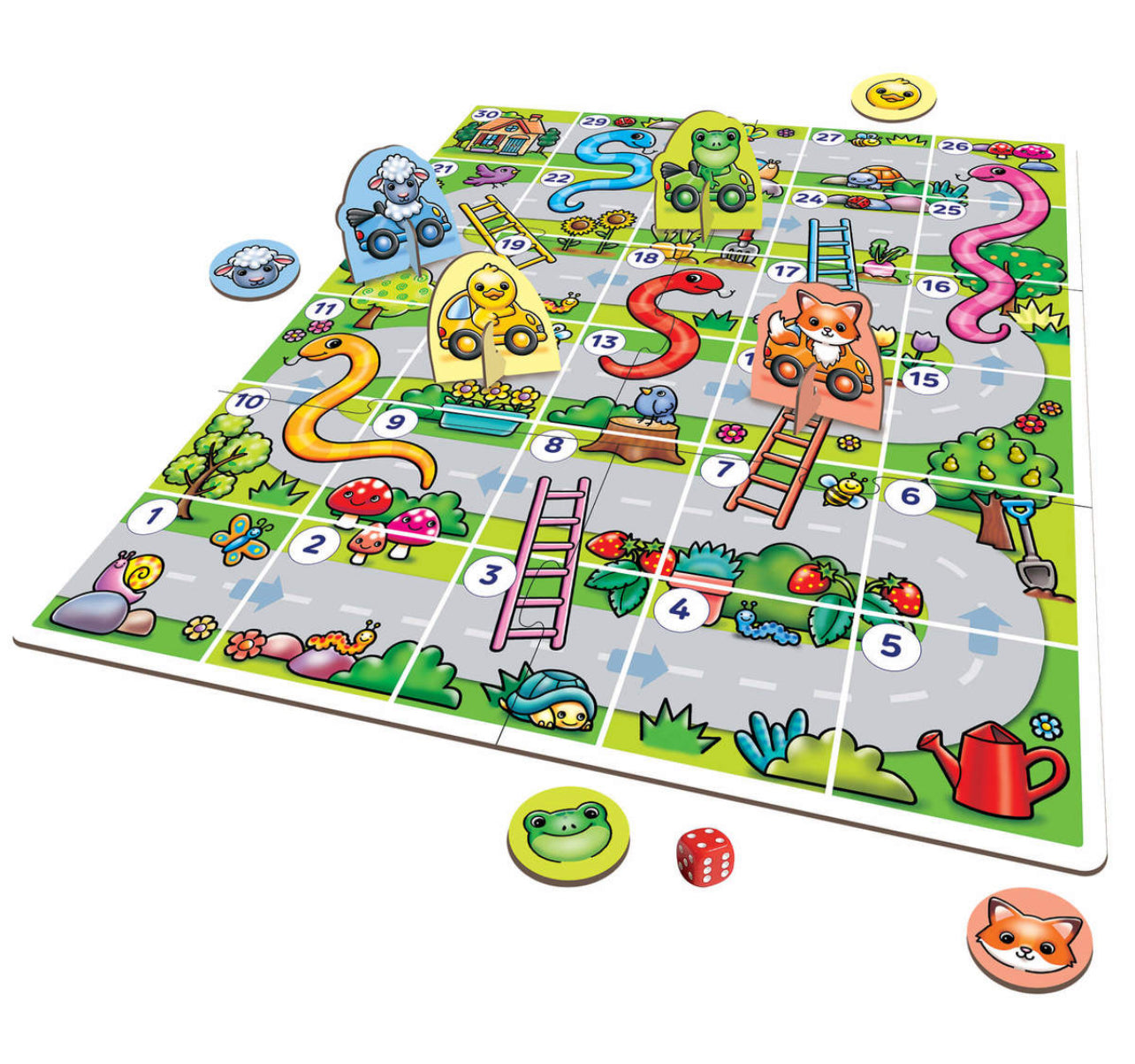 لعبة الحية والسلم بالحجم الكبير