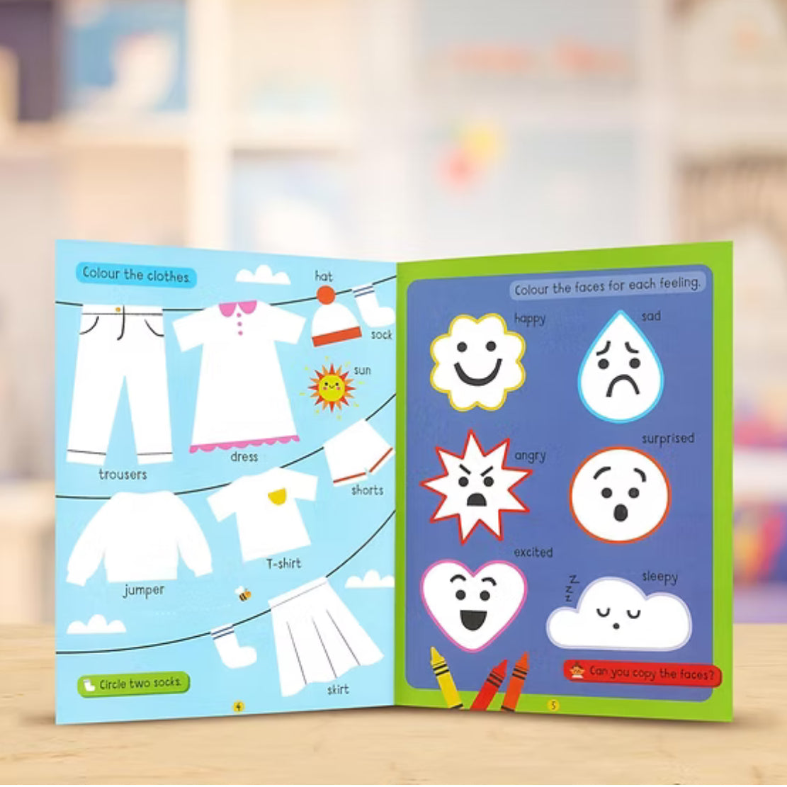 Big stickers first words