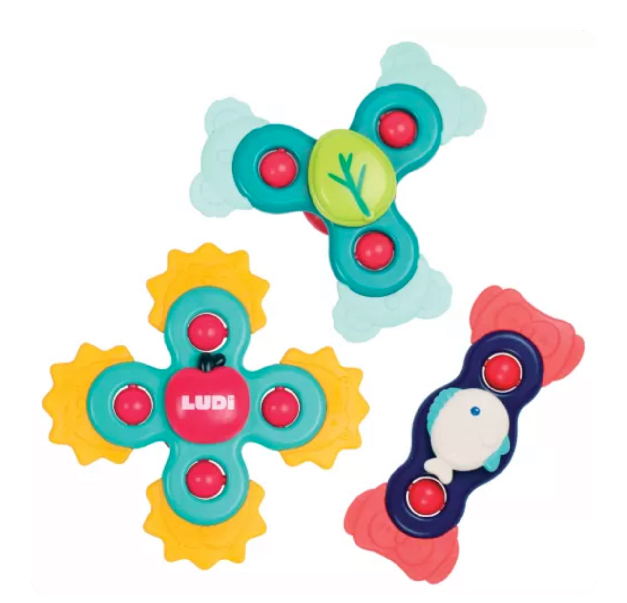3 spinners Ludi
