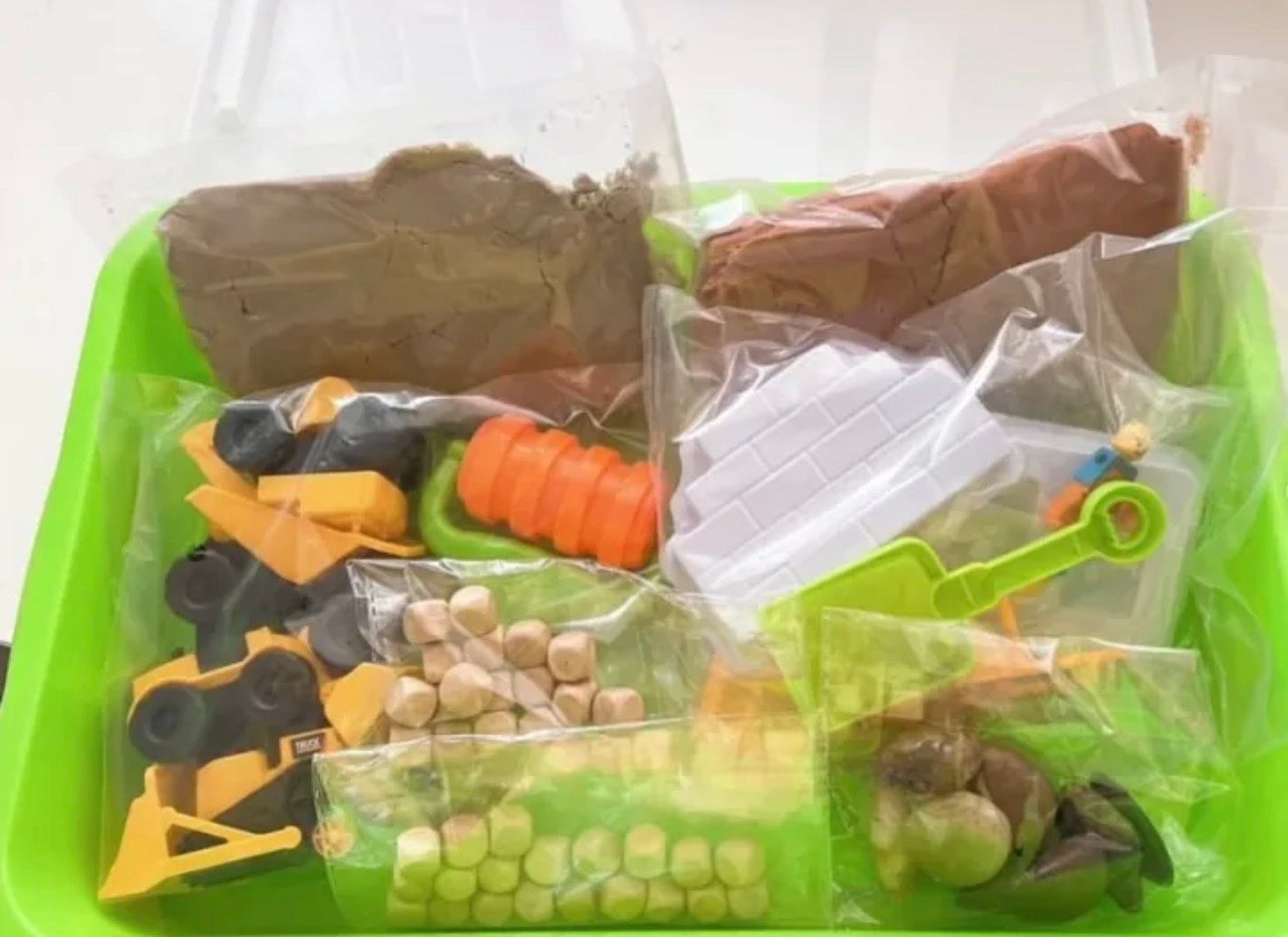 مجموعة رمل وقوالب شاحنات