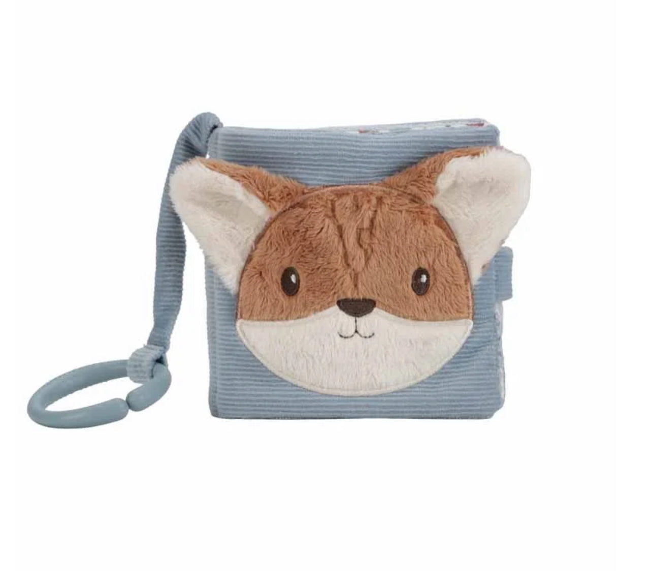 كتاب قماشي ثعلب مع تعليقة