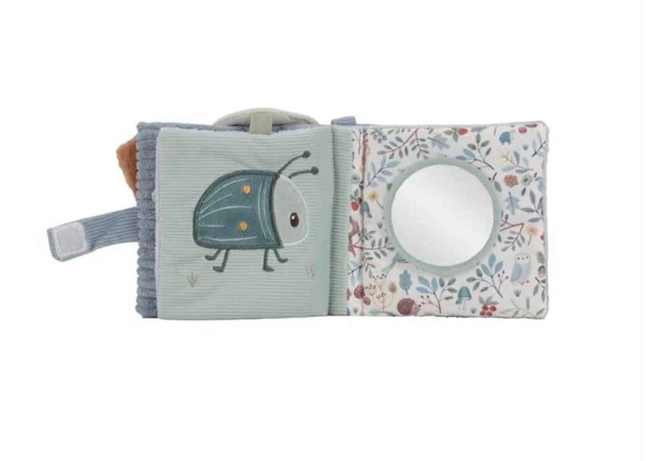 كتاب قماشي ثعلب مع تعليقة