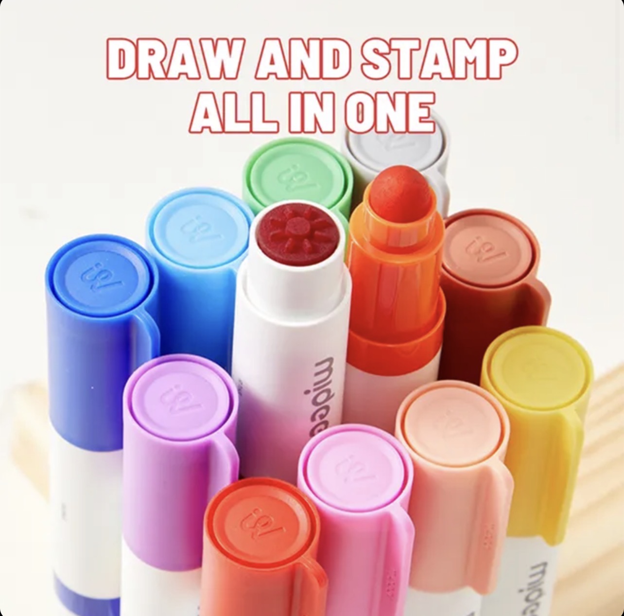 الوان فلوماستر قابلة للغسل برأسين – 12 لون