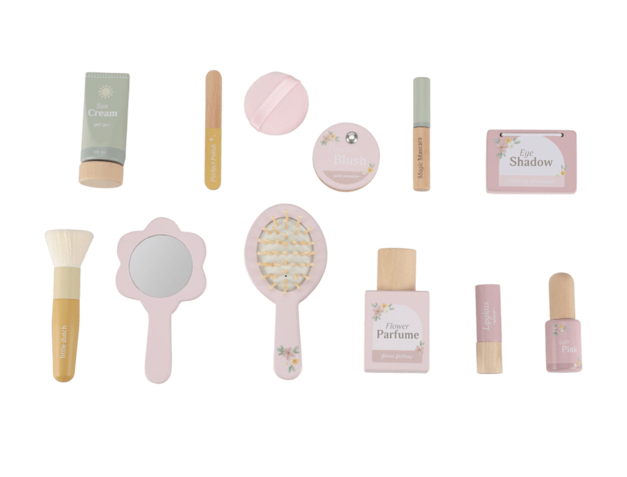 شنطة مكياج خشبي جديد