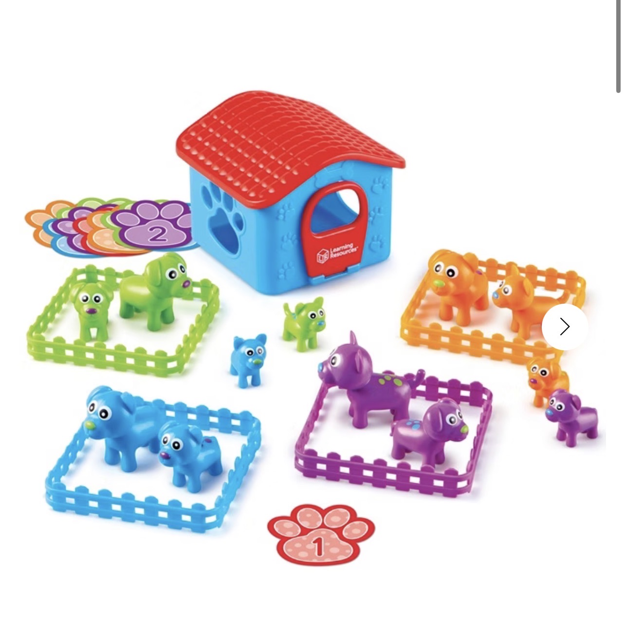 جراء وكلاب - فرز والوان