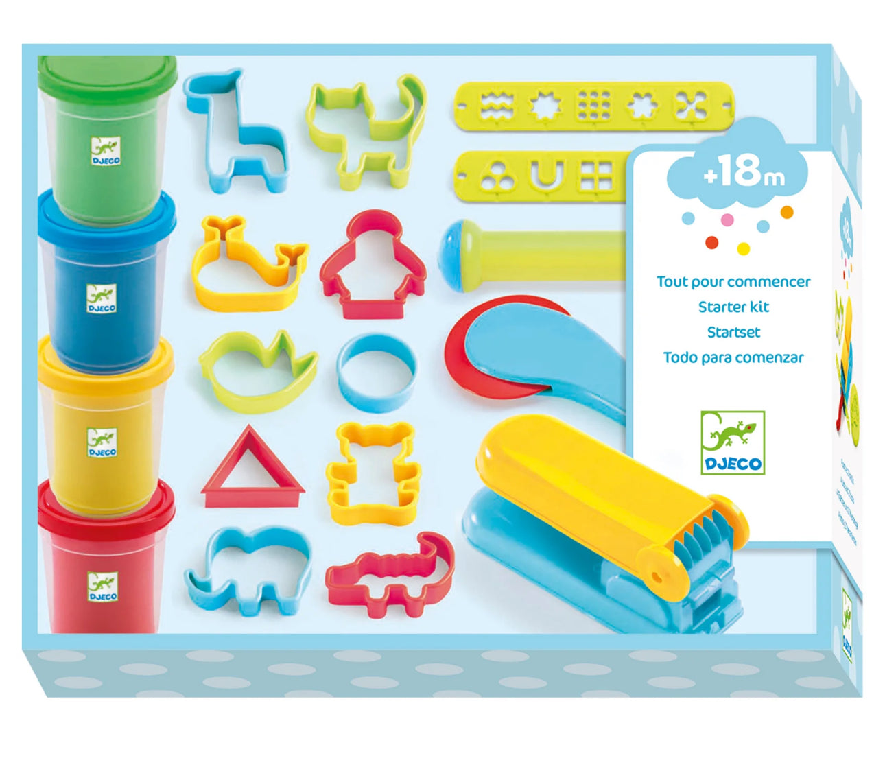 مجموعة الادوات الاولى للمعجونة