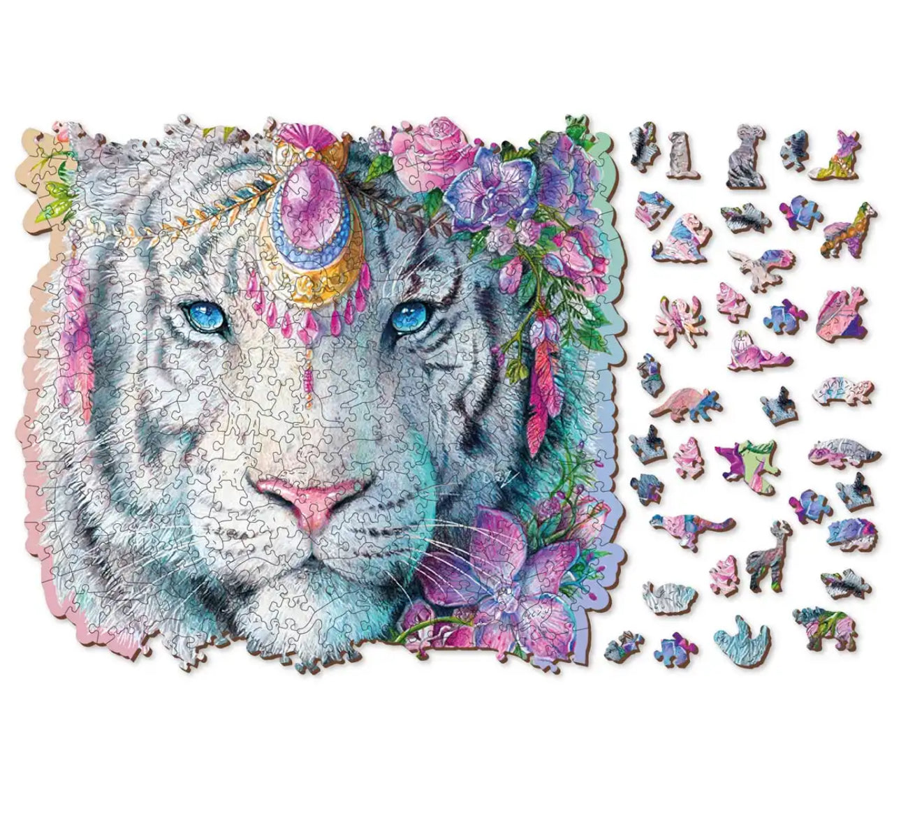 بازل خشبي النمر 250 قطعه